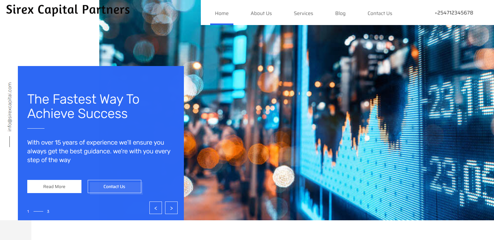 Sirex Capital website
